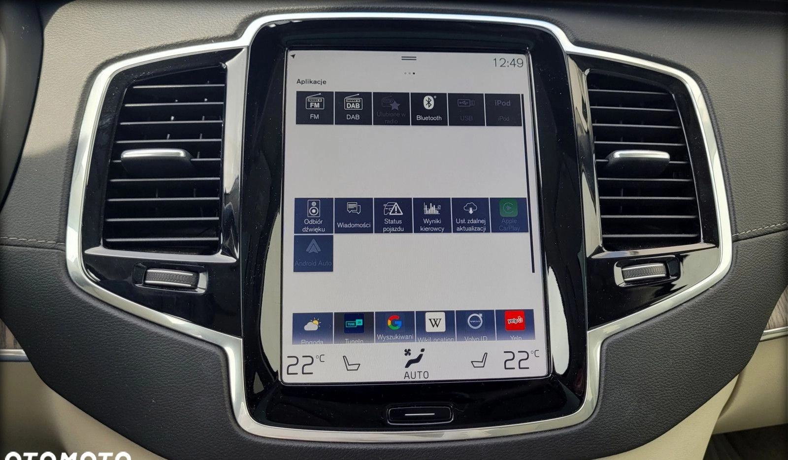 Volvo XC 90 cena 269999 przebieg: 114650, rok produkcji 2022 z Chorzów małe 352